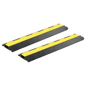 Kaablikaitse tk 2 kanaliga, kummist, 101,5 cm