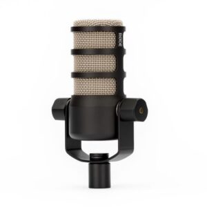 RØDE PodMic podcast mikrofon ja laua statiiv