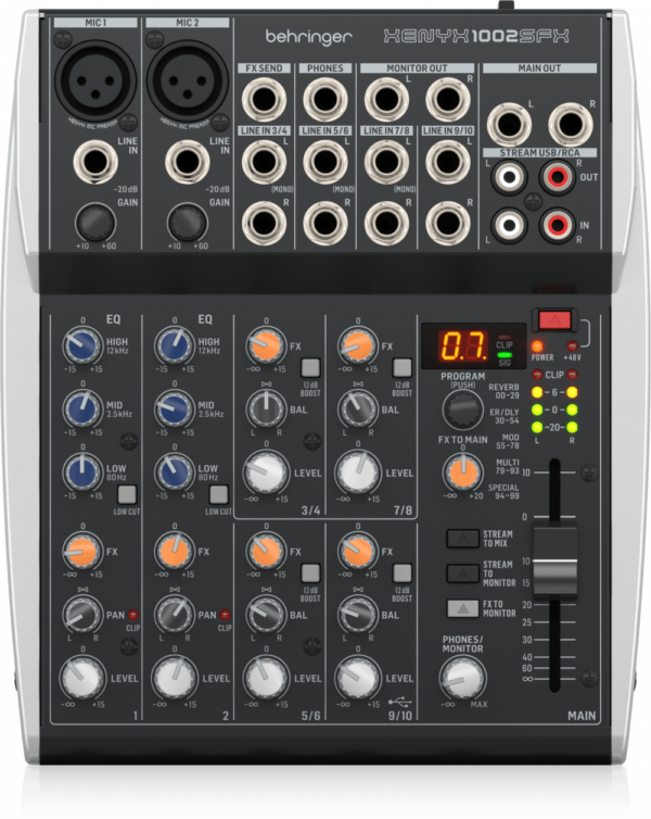 Behringer Xenyx 1002SFX mikserpult